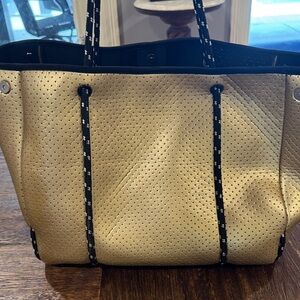 Stylish Gold Tote Bag
